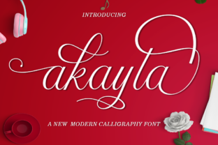 Akayla Script: A Modern-Classic Typeface for Editorial Elegance