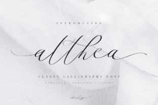 Althea Script: A Thoughtful Display Font for Editorial Calm