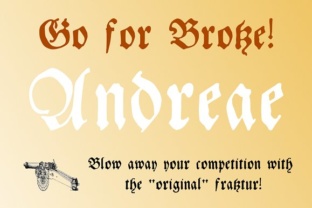 Andreae: A Blackletter Font for Editorial Depth