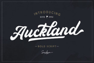 Auckland Script: A Bold Script Font for Scroll-Stopping Brand Content