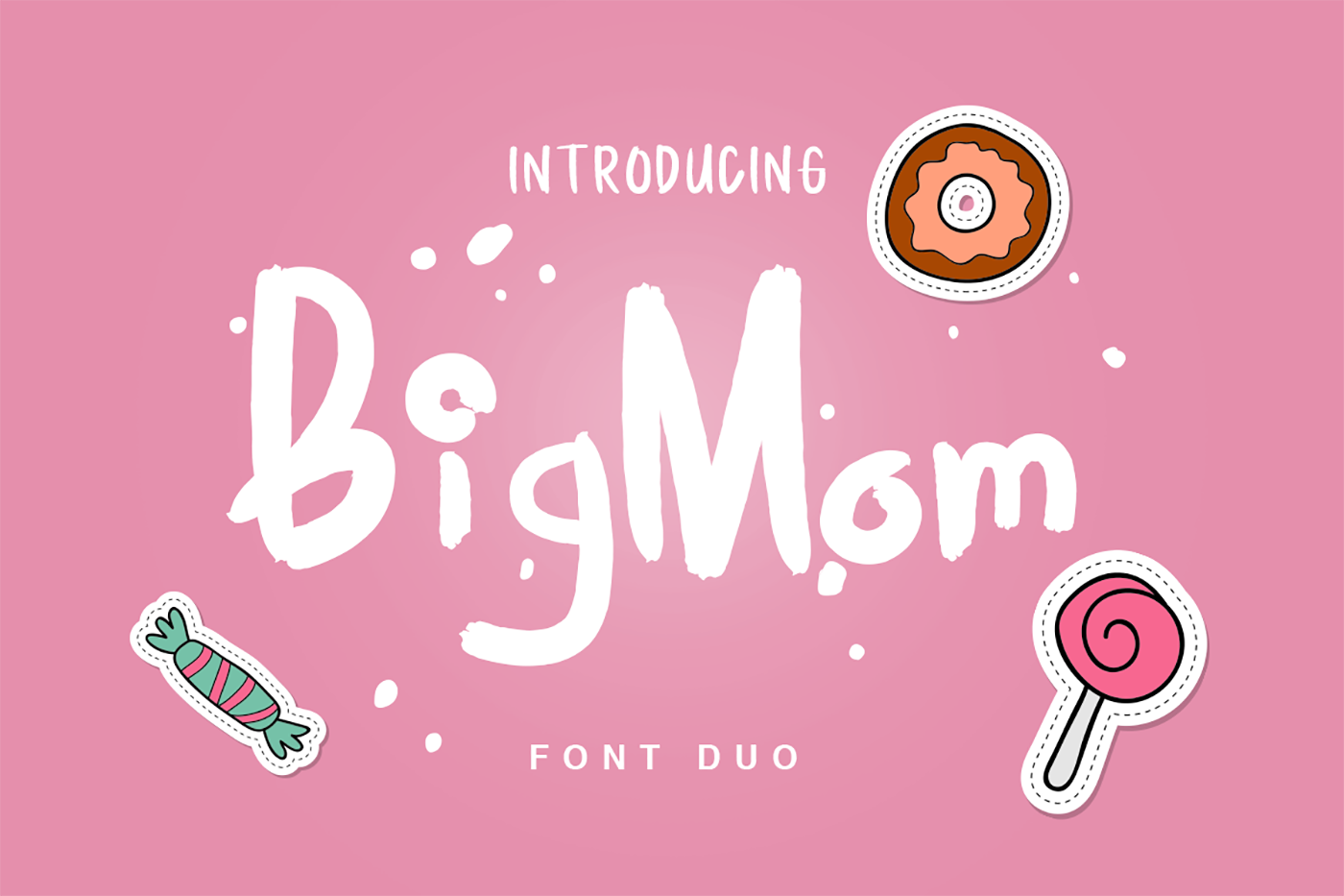 BigMom Font Duo: A Versatile Display Typeface for Small Businesses