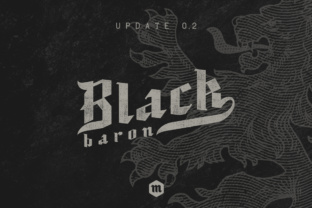Black Baron: Medieval Typeface for Bold Digital Campaigns