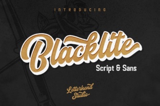 Blacklite Script: A Bold, Professional Font for Small Business Branding