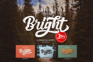 Bright Script: A Layered Font That Makes Your Campaign Stand Out