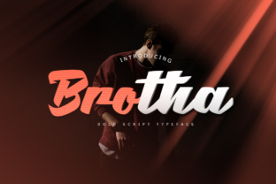 Brotha Script: A Bold, Modern Script Font for Editorial Design