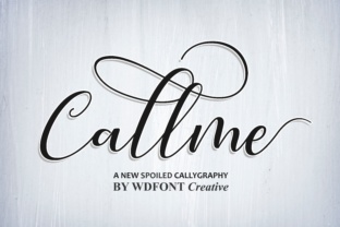 Callme Script: A Smooth Handwritten Font for Real Branding Work