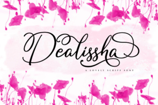 Dealissha Script: A Feminine Display Font for Scroll-Stopping Campaigns