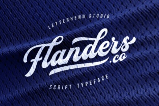 Flanders Script: A Bold, Modern Typeface for Editorial Moments
