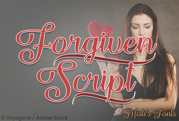 Forgiven Script: A Thoughtful Display Font for Editorial Moments