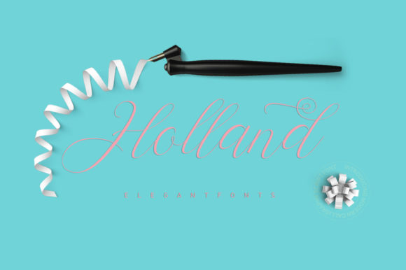 Holland Script: A Modern Handwritten Font for Real Business Branding