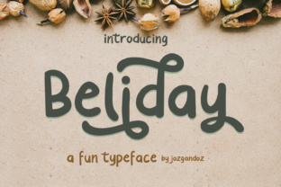 How Beliday Font Elevated My Small Bakery Brand