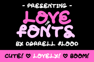 Love the Fonts: A Warm, Hand-Drawn Script Font for Small Business Charm