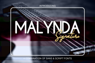 Malynda Duo: A Signature Font for Everyday Branding