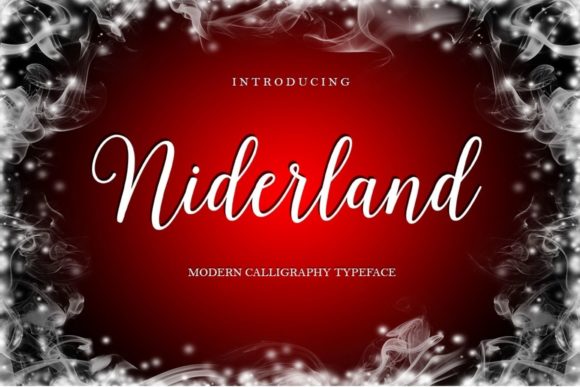 Niderland Script: A Modern Handwritten Font for Digital Branding