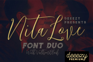 Nitalove Typeface: Vintage Elegance for Digital Design
