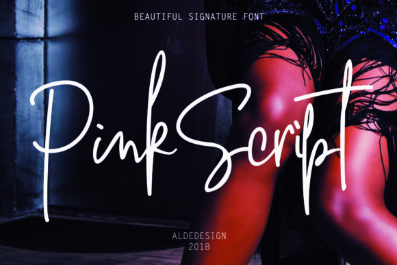 Pink Script: A Handwritten Font That Feels Human