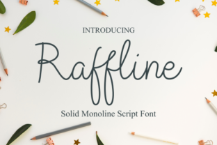 Raffline Script: A Handwritten Font That Feels Like Home