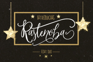 Rastenoba Script: A Refined Modern Typeface for Elegant Branding