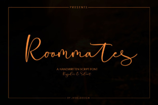 Roommates Script: A Thoughtful Display Font for Editorial Calm
