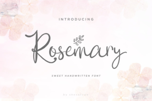 Rosemary Script: A Handmade Font That Feels Like a Hug