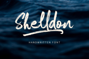 Shelldon: A Rustic Handwritten Font That Feels Like Home