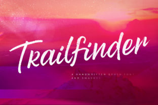 Trailfinder Font: A Brush Script for Editorial Warmth