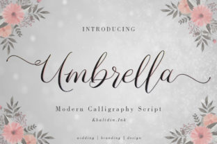 Umbrella Script: A Modern Script Font That Earns Its Place in Real Campaigns