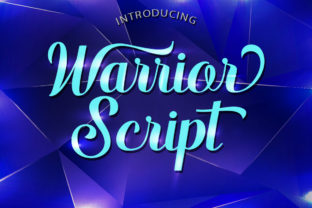 Warrior Script: A Feminine, Readable Calligraphy Font for Makers